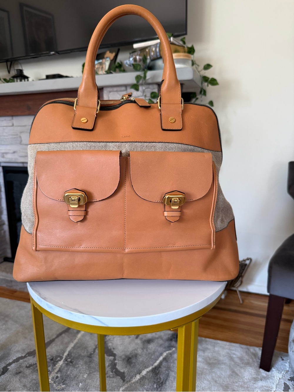 Vintage Chloe Billie Bowling Bag